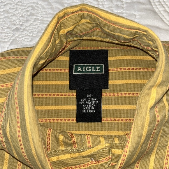 AIGLE striped button down shirt - Picture 5 of 5